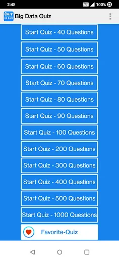 Big Data and Hadoop Quiz