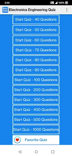 Electronics Engineering Quiz
