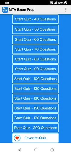 MTA Exam Prep