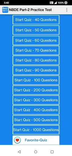 Practice Test for NBDE Part 2