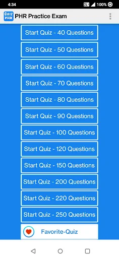 PHR Practice Exam