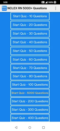 NCLEX-RN Quiz 5000 Questions screenshot 2