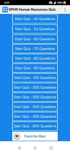 SPHR Human Resources Exam