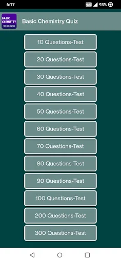 Basic Chemistry Quiz