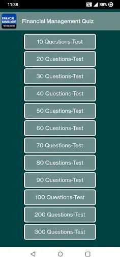 Financial Management Questions