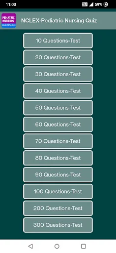 Pediatric Nursing Exam