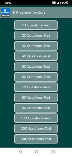 R Programming Quiz