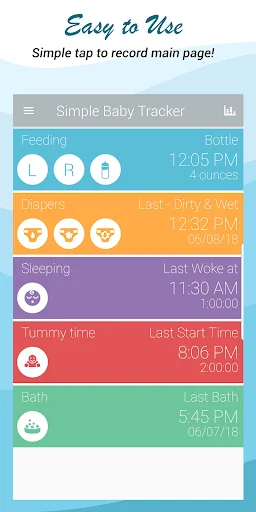 Simple Baby Activity Tracker