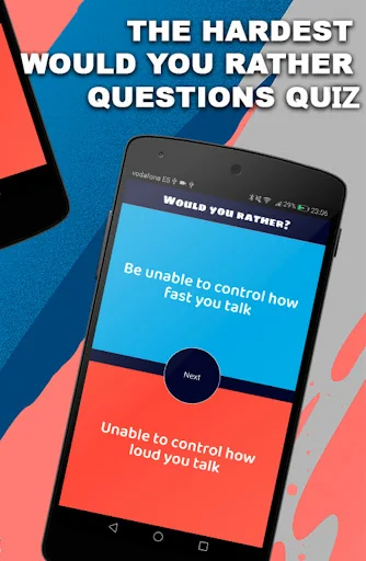 Would you rather? Quiz game