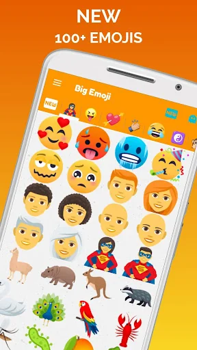 Big Emoji sticker for WhatsApp screenshot 4
