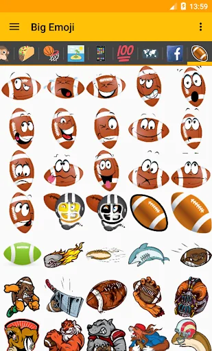 Football Pack for Big Emoji