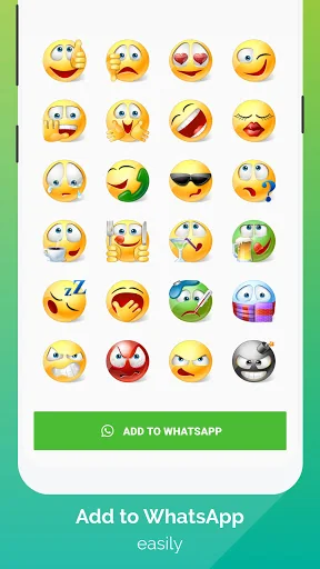 WeSmile Smileys (WASticker) screenshot 2