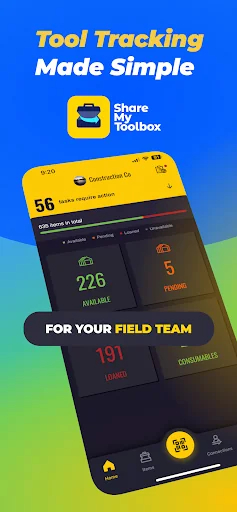 ShareMyToolbox - Tool Tracking