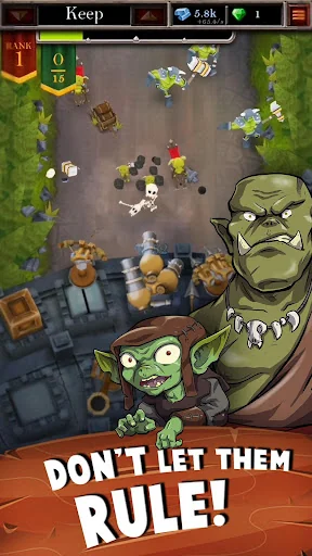 Castle Fusion Idle Clicker screenshot 1