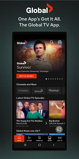 Global TV screenshot 1