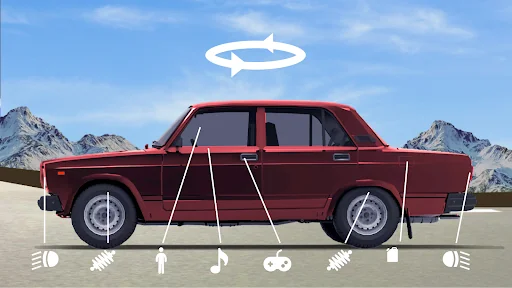 Drive Classic VAZ 2107 Parking screenshot 2