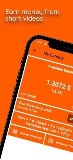 Stato: Earn Money Whats Status screenshot 1