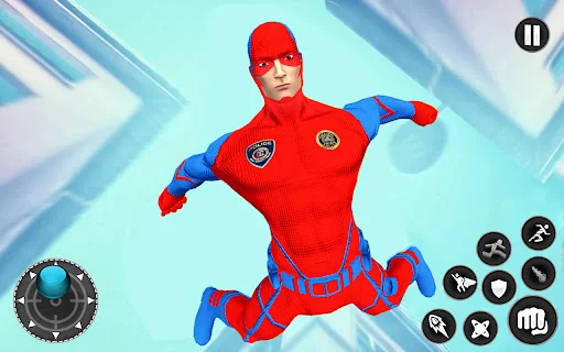Captain Super Hero Man Game 3D