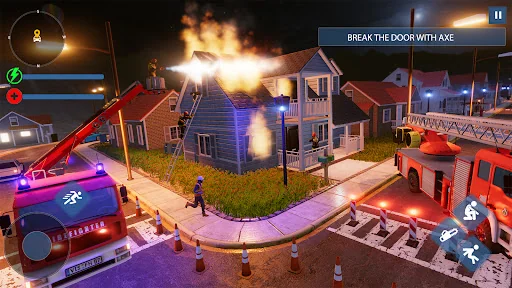 Emergency Firefighter Police
