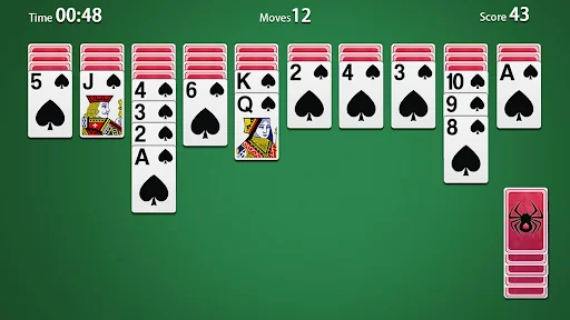 Spider Solitaire - Card Games