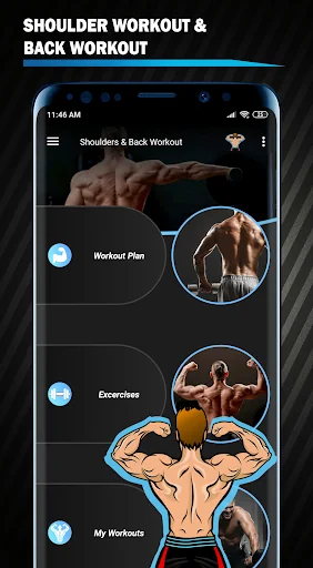 Shoulder Workout & Back PRO