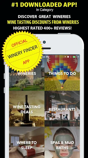 Napa Valley Winery Finder screenshot 1