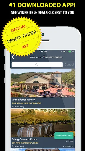 Napa Valley Winery Finder screenshot 4