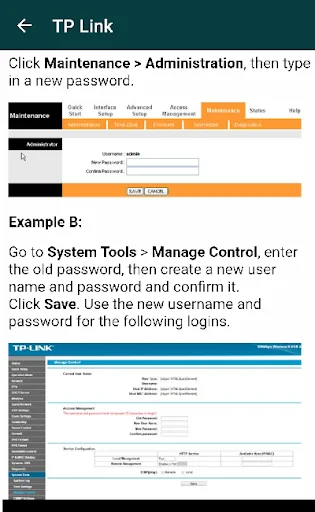 How to change router password screenshot 2