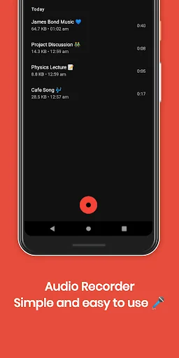 Audio Recorder - Simple audio