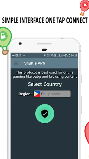 VPN Shuttle: Fast & Secure VPN screenshot 3