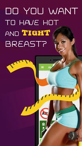 Beautiful breast workout screenshot 1