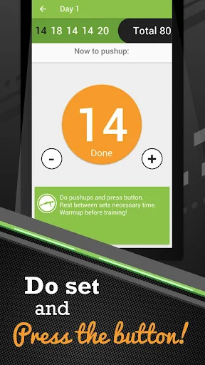 100 Pushups workout BeStronger screenshot 4