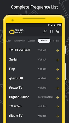 فرکانس تلویزیون،فرکانس ماهواره screenshot 4