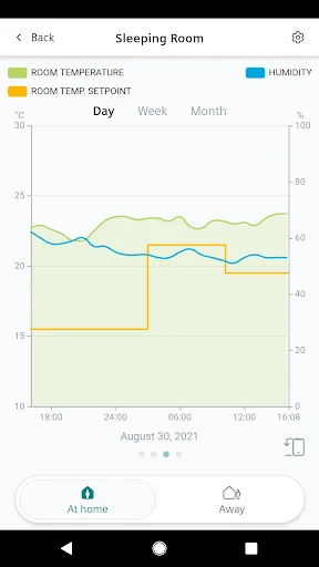 Siemens Smart Thermostat RDS screenshot 3