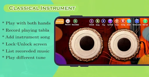 Tabla Drum Music Instrument screenshot 2