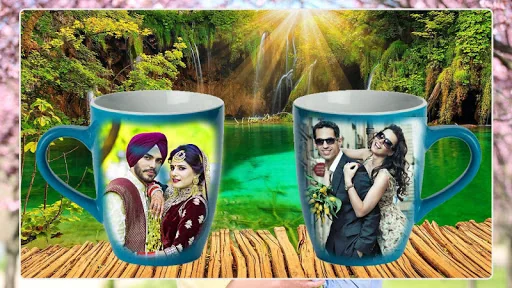 Coffee Cup Dual Photo Frame screenshot 4