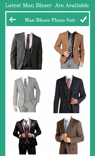Man Blazer Photo Suit