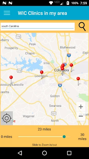 South Carolina WIC screenshot 1