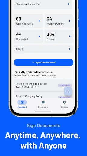 SigningHub - Document Signing screenshot 2