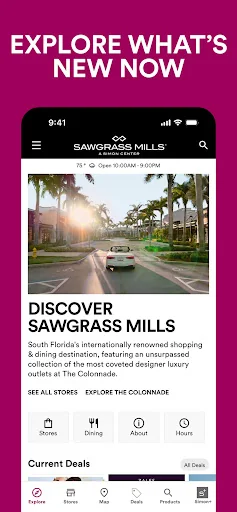SIMON - Malls, Mills & Outlets screenshot 1