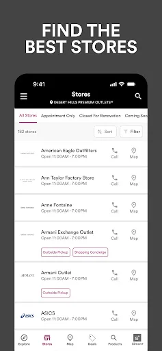 SIMON - Malls, Mills & Outlets screenshot 2