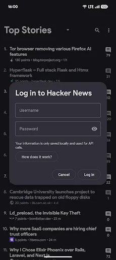 Harmonic for Hacker News screenshot 4