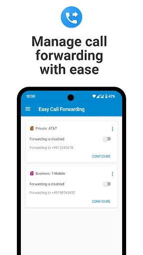 Easy Call Forwarding