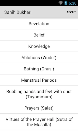 Sahih Bukhari