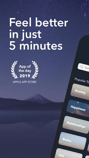 Simple Habit: Meditation screenshot 1