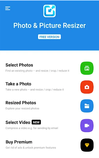 Photo & Picture Resizer screenshot 1