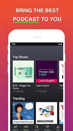 Music Stream: Music & Podcasts