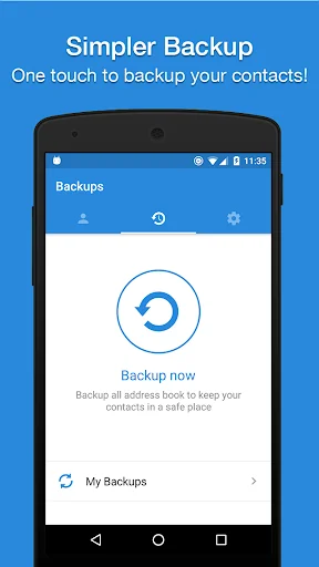 Easy Contacts Backup & Restore screenshot 1