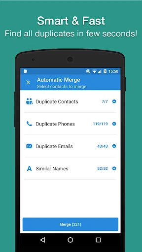 Easy Contacts Cleaner screenshot 2