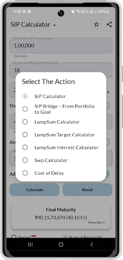 SIP Calculator